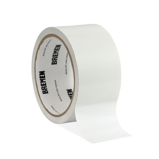 [BR8832] CINTA ADHESIVA MULTIPROPÓSITO 48mmX9,14m [Blanca] (x 6 Unidades) BREMEN® - BR8832