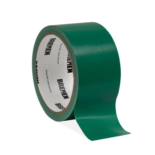 [BR8834] CINTA ADHESIVA MULTIPROPÓSITO 48mmX9,14m [Verde] (x 6 Unidades) BREMEN® - BR8834