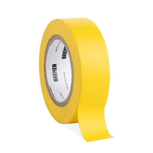 [BR8842]  CINTA ADHESIVA DEMARCACION 0,15mmX48mmX30m (Amarilla y Negra) BREMEN® - BR8842