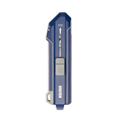[BR8794] CUCHILLA RASPADOR 2 EN 1 CUERPO METÁLICO (5 HOJAS) BREMEN®  - BR8794