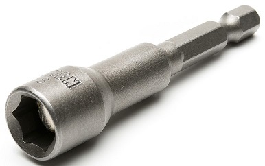 [BR7444] BOQUILLA MAGNETICA   5/16x45 mm (blister x 5 u.) BREMEN® - BR7444