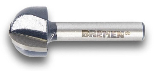 [BR5233] FRESA para ROUTER [MEDIA CAÑA] ¼" x 5/16"BREMEN® - BR5233